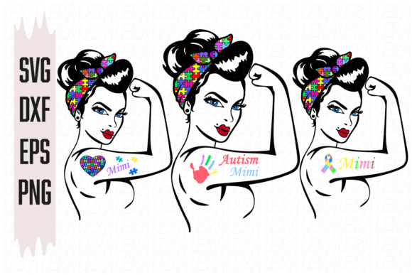 Autism Mimi, Mom, Autism Graphics