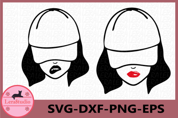 Girl in a Cap, Messy Bun, Mom Life Graphics