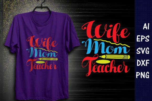 Homeschool Mom Quote Design, Graphics & T-Shirt Designs