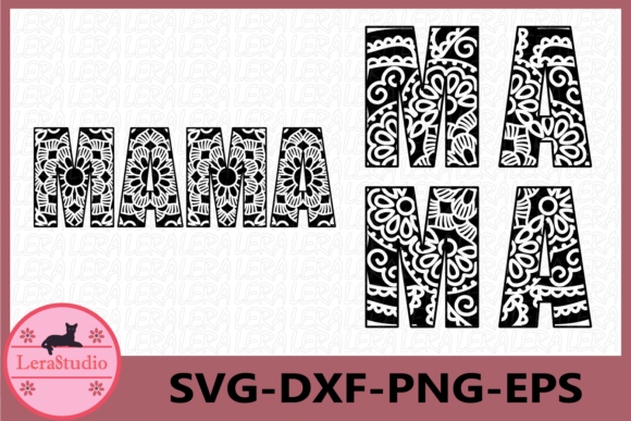 Mama Mandala, Mom: Graphics and Illustrations for Creative Design